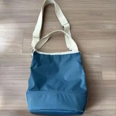 レスポートサック　バケットバッグ　ブルーインディゴ/ベージュのサムネイル