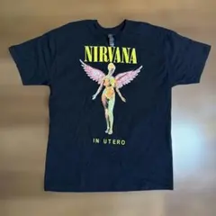 NIRVANA In Utero Tシャツ ブラック Lサイズのサムネイル