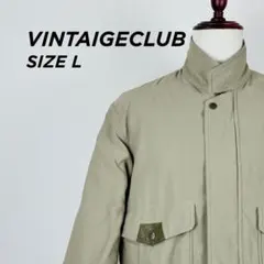 VINTAIGECLUB ヴィンテージ ブルゾン ベージュ L 【577】