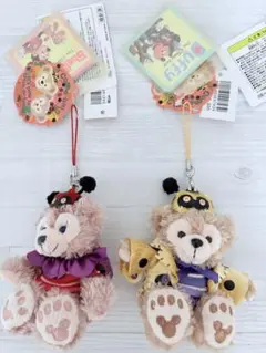 【タグつき】ディズニー　シェリーメイ　ダッフィー　ハロウィン　てんとう虫