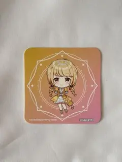 学マス　コラボカフェ　コースター　ことね