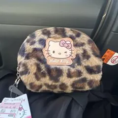 ハローキティ ヒョウ柄ポーチ しまむら アベイル キティ