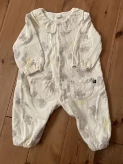 ロンパース　長袖　80cm バースデイ　フタフタ　うさぎ