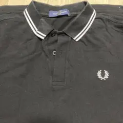 FRED PERRY ブラック　半袖 ポロシャツ