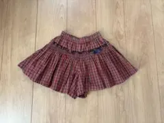 【難あり】ファミリア　キュロット　100cm