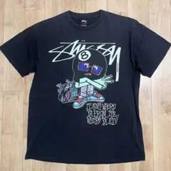 old stussy 8ボール Tシャツ グラフィック vintage 00s