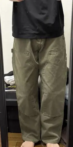 Carhartt ダブルニー ペインターパンツ モス