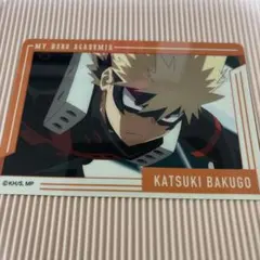 僕のヒーローアカデミア 爆豪勝己 下敷き　ブラボードコレクションミニ