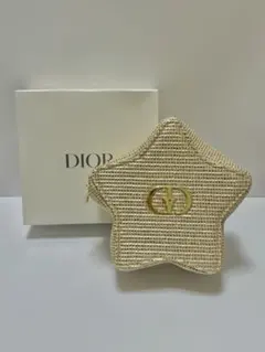 Dior 星型ポーチ ゴールド