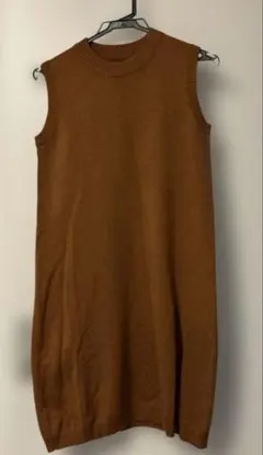 【新品】セシルマクビー・ノースリーブニットワンピース　Mサイズ