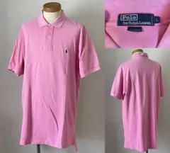 並品★90s ビンテージ POLO ポロ ラルフローレン ポニー ポロシャツ L