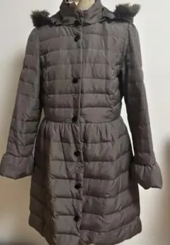 ビスコンティ　GALLERY VISCONTI ダークブラウン フードダウン　2