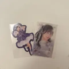 FRUITS ZIPPER 仲川瑠夏 ステッカー＆カード