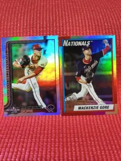 マッケンジー・ゴア Topps MLB 2枚 ナショナルズ