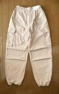 GU パラシュートカーゴパンツ　10 ピンク　S