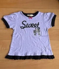 LOVERS HOUSE パープルフリルTシャツ130 平成レトロのサムネイル