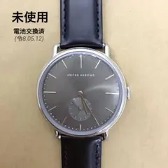 ❣️未使用❣️ユナイテッドアローズ　クォーツ　腕時計(電池交換済8.05.12)のサムネイル