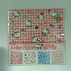 【５】ハローキティ　デザインペーパー　新品未開封　サンリオ　Sanrio