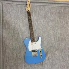 スクワイヤー エレキギター 青 スタンド付きのサムネイル