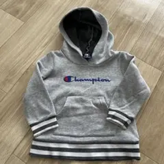 Champion グレー フード付きトレーナー 90