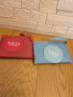 ラストKALDI COFFEE FARM エコバッグ 2個セット　オンライン限定