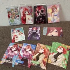 五等分の花嫁　カード　まとめ売り