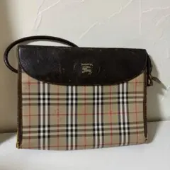 Burberry チェック柄 ショルダーバッグ