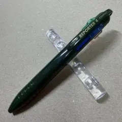 新品 廃盤 TOMBOW トンボ鉛筆 リポーター 4 コンパクト ボールペン 緑