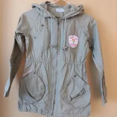 最終価格【平成レトロ】DAISYLOVERS　カーキ色ジャンパー(130㌢)レア