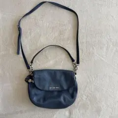 MICHAEL KORS ネイビー ショルダーバッグ