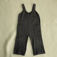 MARKEY'S ニットサロペット 黒　95-100cm