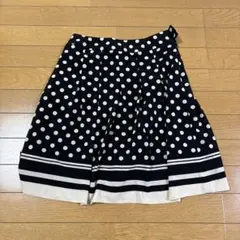 フレアスカート ドット柄のサムネイル