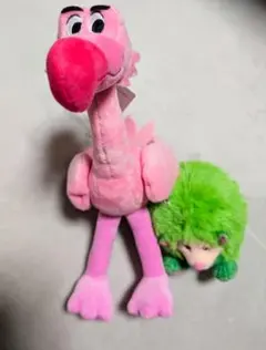 不思議の国のアリス　フラミンゴ　ハリネズミ　ぬいぐるみセット　マスコット