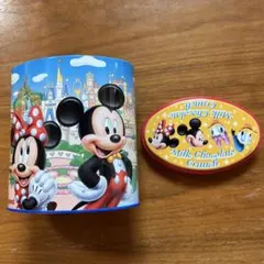 【缶のみ•中身なし】 東京ディズニーリゾート チョコレートクランチ 空き缶