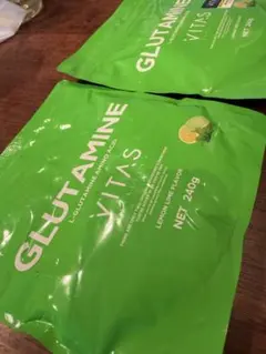 VITAS (バイタス) GLUTAMINE レモンライム 240g 2袋セット - メルカリ