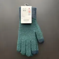 ユニクロ　カウズ　ヒートテックニットグローブ【未使用タグ付】L 手袋