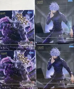 呪術廻戦フィギュア FIGURIZMα 八握剣異戒神将魔虚羅 五条悟 4個セット