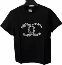 CHANEL UNIFORM ブラック Tシャツ Mサイズ 22Aのサムネイル