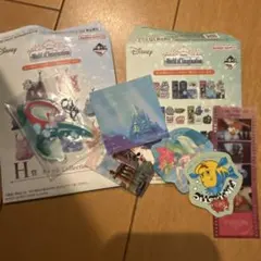 ディズニー１番くじ アリエル H賞G賞セット