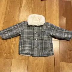 プティマイン　リバーシブルボアジャケット90