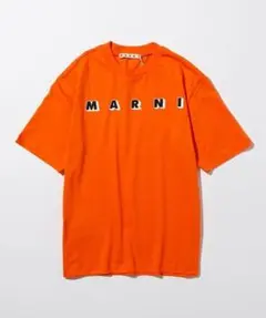新品 MARNI Kids 大人OK ブランドロゴプリント半袖Tシャツカットソーのサムネイル