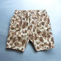 「希少」SASSAFRAS ササフラス　ダックハンターカモショートパンツMサイズのサムネイル
