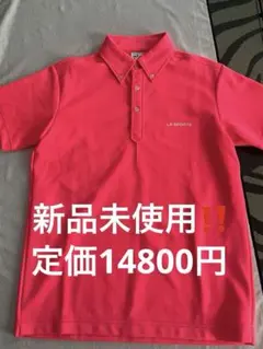 美品✨ランバンスポール ゴルフウェア ポロシャツ 軽量 UV機能 ハート