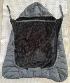 Baby Hopper マルチプルダウンカバー メランジ チャコール 防寒ケープ