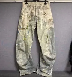 Acne Studios 2006 トロンプルイユ デニムパンツ - メルカリ