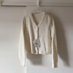 【新品タグ付き】しまむら　ヤーンカーディガン　S
