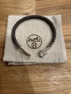 HERMES レザーブレスレット 《ジャンボH》のサムネイル