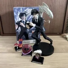 【送料込】ハンターハンター クロロ フィギュア　ガチャガチャおまけ3点