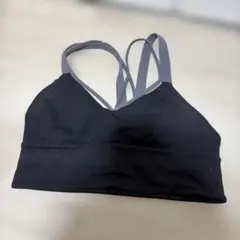 Lululemon ネイビー クロスバック ヨガブラ サイズ4 - メルカリ