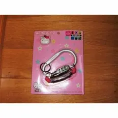 ブリジヂストサンリオ ハローキティ カラビナロック（コイルワイヤー付き）新品